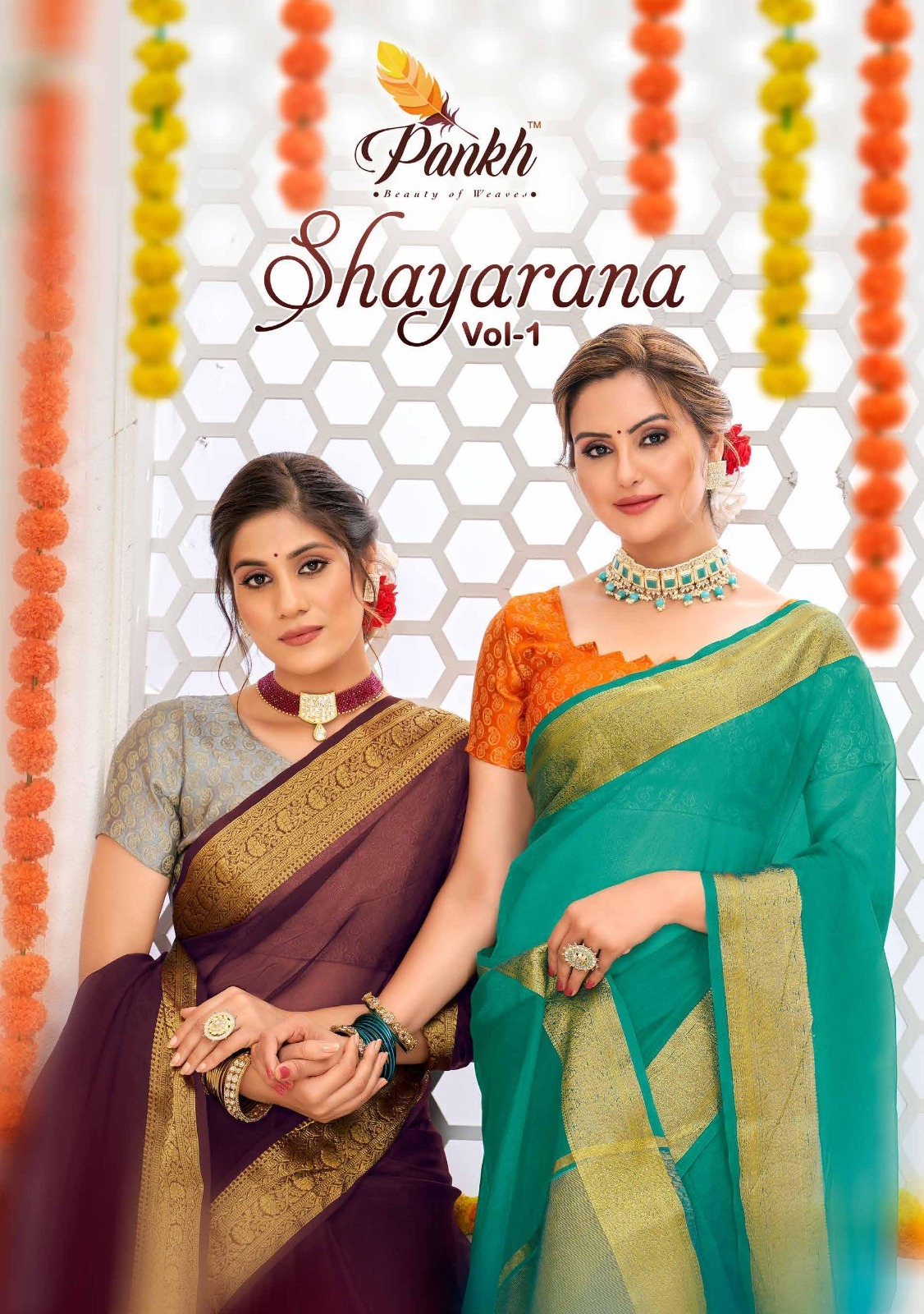 Pankh sarees SHAYARANA VOL-1